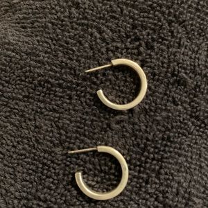 Tiffany SS hoop earrings